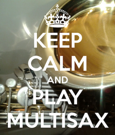 Keep calm and play multisax